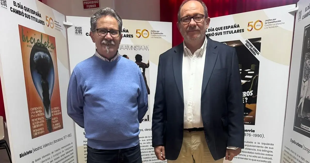 Cervera del Llano abre la gira conquense de una muestra sobre la Transición