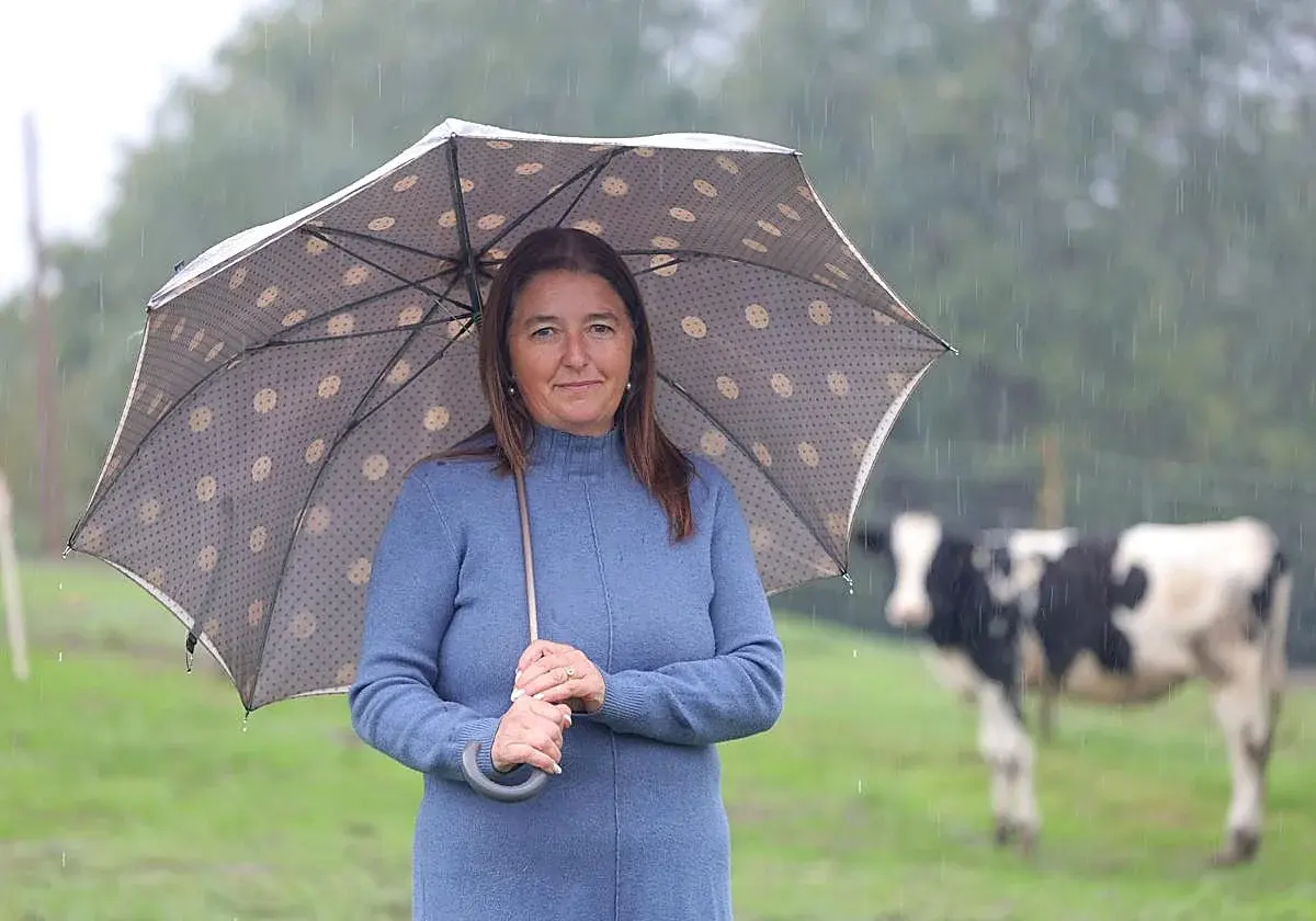 Una ganadera de Piloña representa el impulso femenino del medio rural