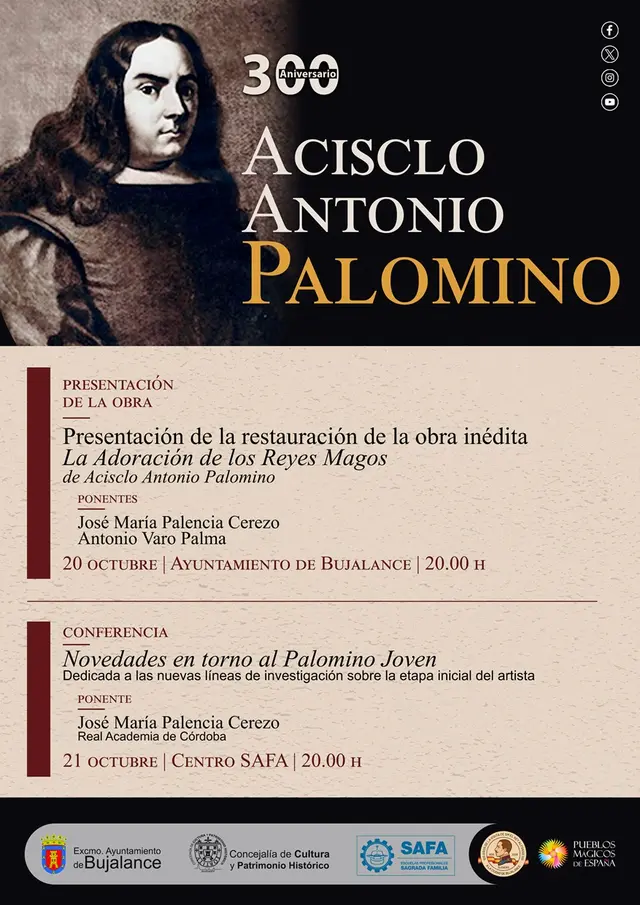 Bujalance dedica dos jornadas a recordar a Acisclo Palomino