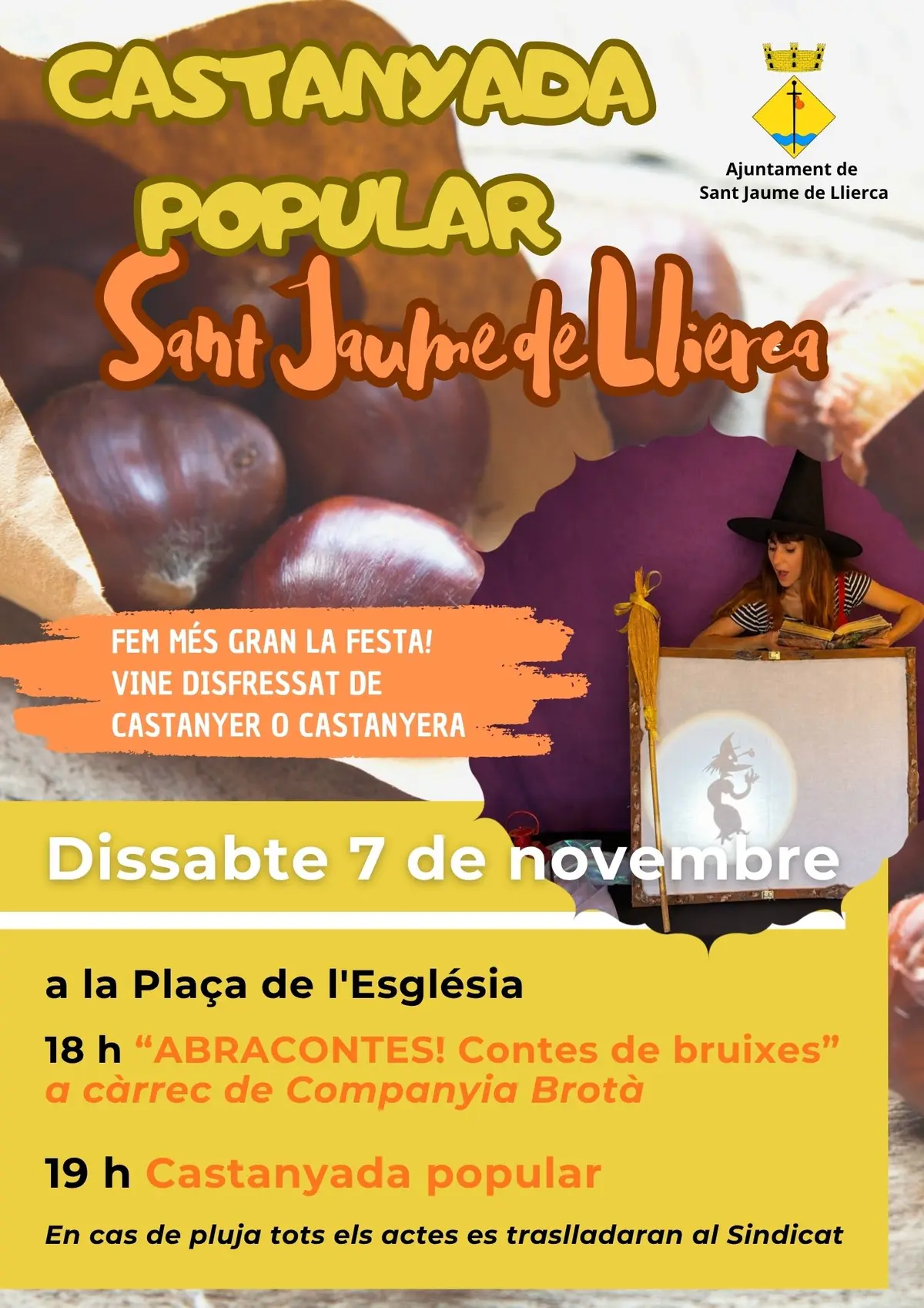 Sant Jaume de Llierca invita a celebrar una Castanyada participativa