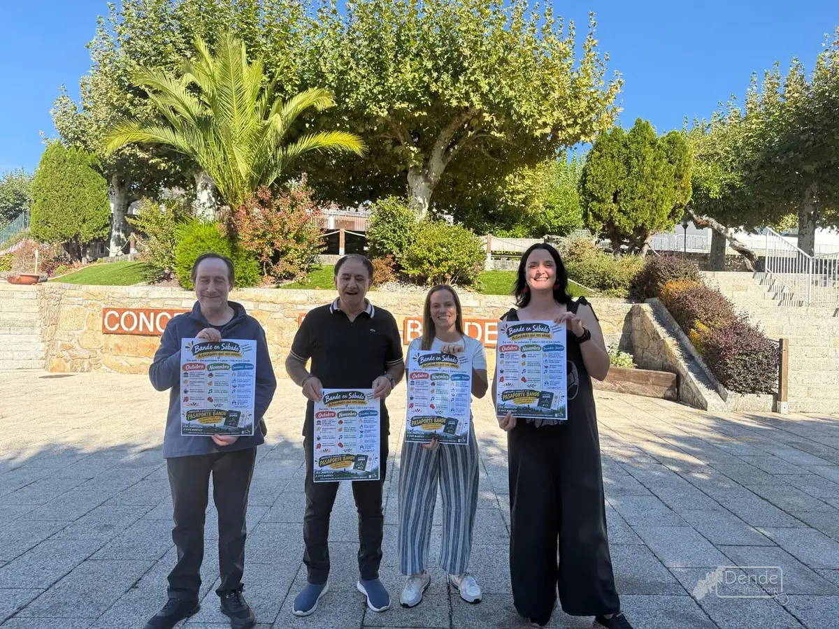 Bande activa los sábados con una propuesta cultural y rutas hasta enero