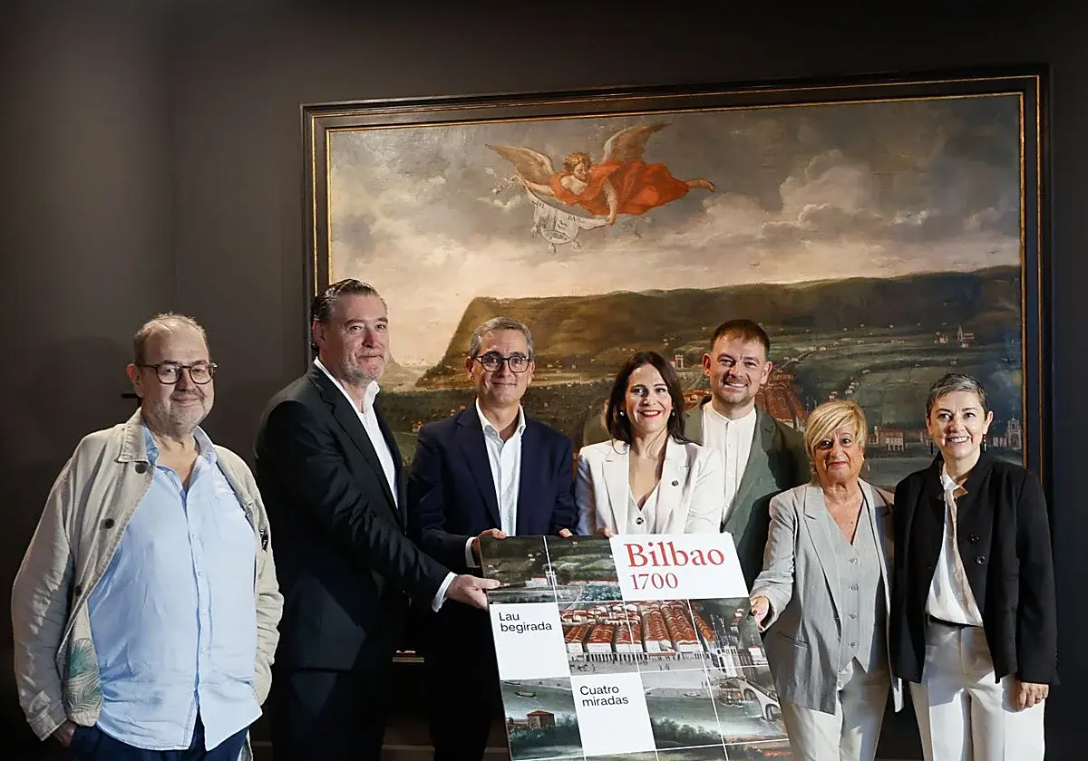 Una imagen de Bilbao de 1700 recorrerá cuatro museos de la villa