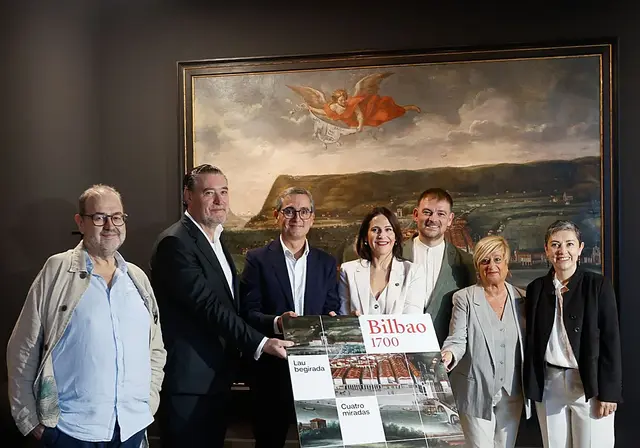Una imagen de Bilbao de 1700 recorrerá cuatro museos de la villa