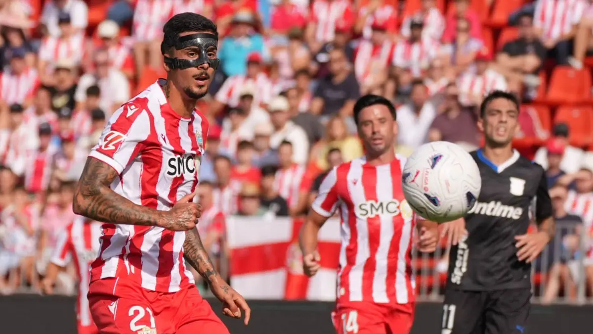 Un jugador del Almería gana protagonismo tras un inicio de temporada discreto