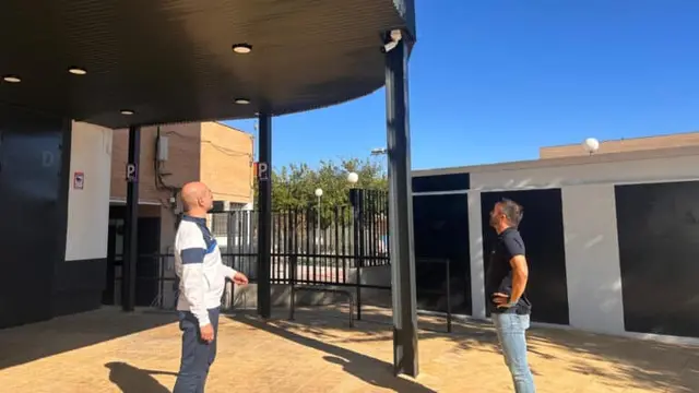 El pabellón de Herencia incorpora tres cámaras fijas al sistema municipal de vigilancia