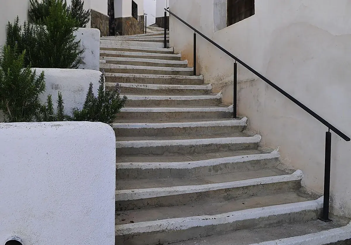 Sorvilán conserva en su casco urbano una calle de 32 trancos