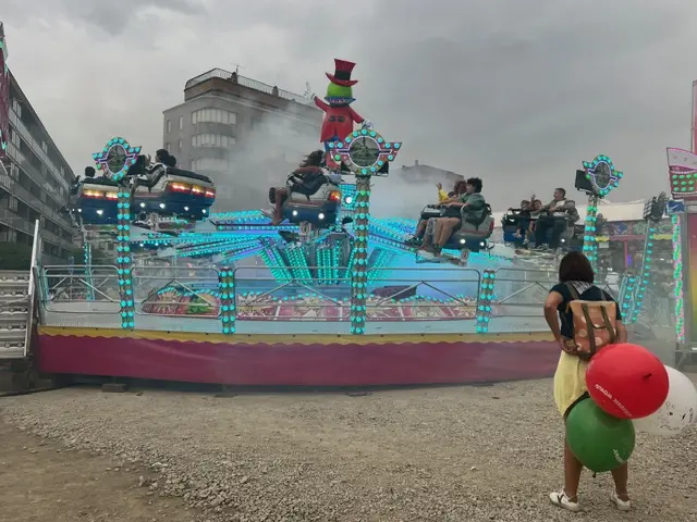 Las atracciones de las barracas de Durango cuestan dos euros este jueves
