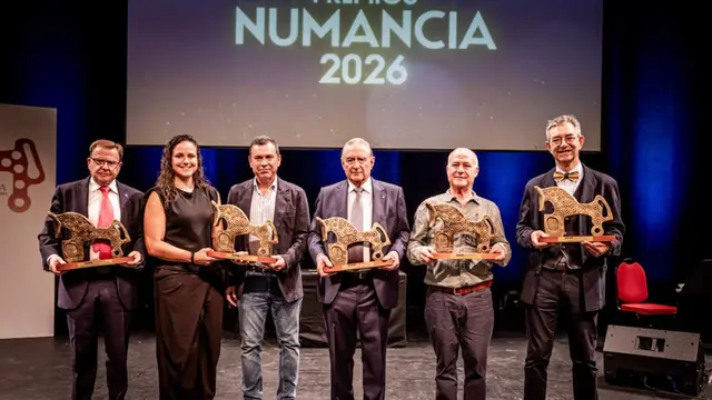 Los Premios Numancia reúnen en Soria a representantes de distintos ámbitos sociales