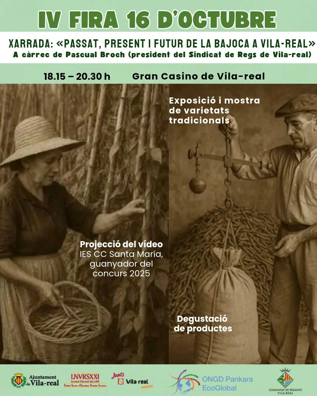 La bajoca centra en Vila-real una feria con charla de Pascual Broch