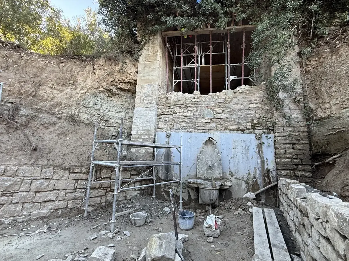 Comienza la restauración de la Font de Fiol, junto al río Ondara
