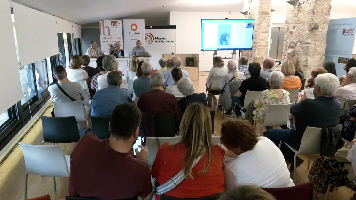 Una conferencia en L’Harmonia recupera la memoria del ingeniero Pau Sans