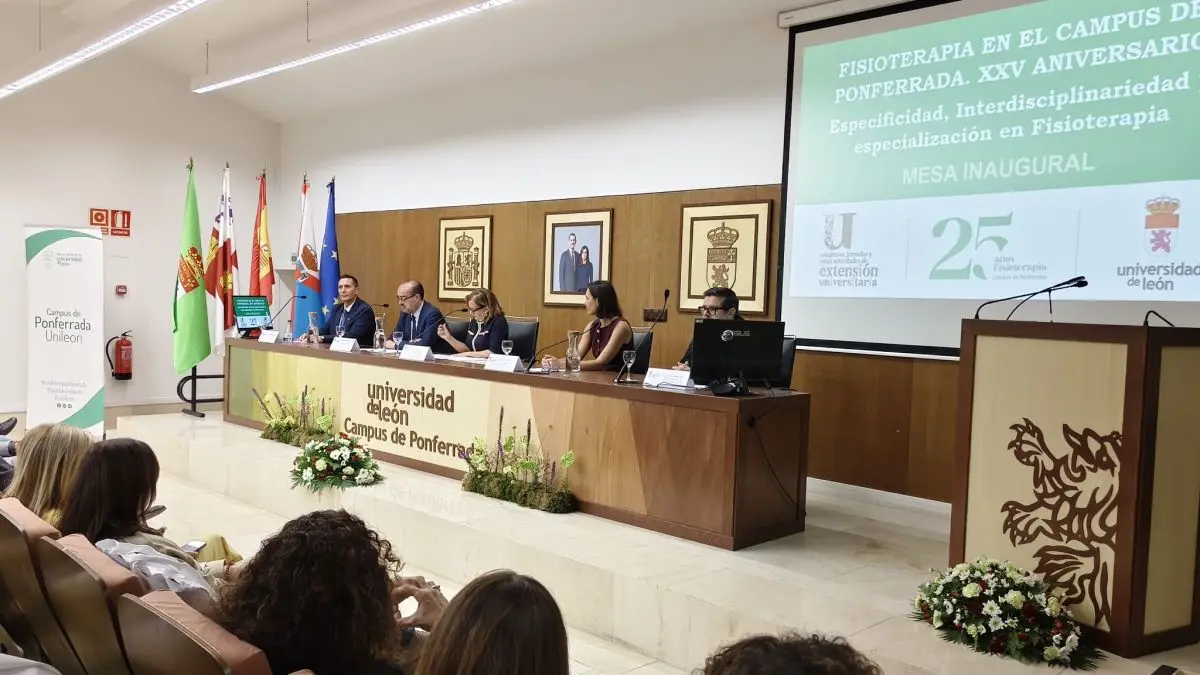 La Fisioterapia en Ponferrada mira a su próxima etapa tras 25 años de formación