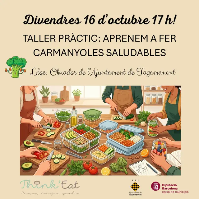 Tagamanent anuncia un taller práctico para preparar fiambreras saludables