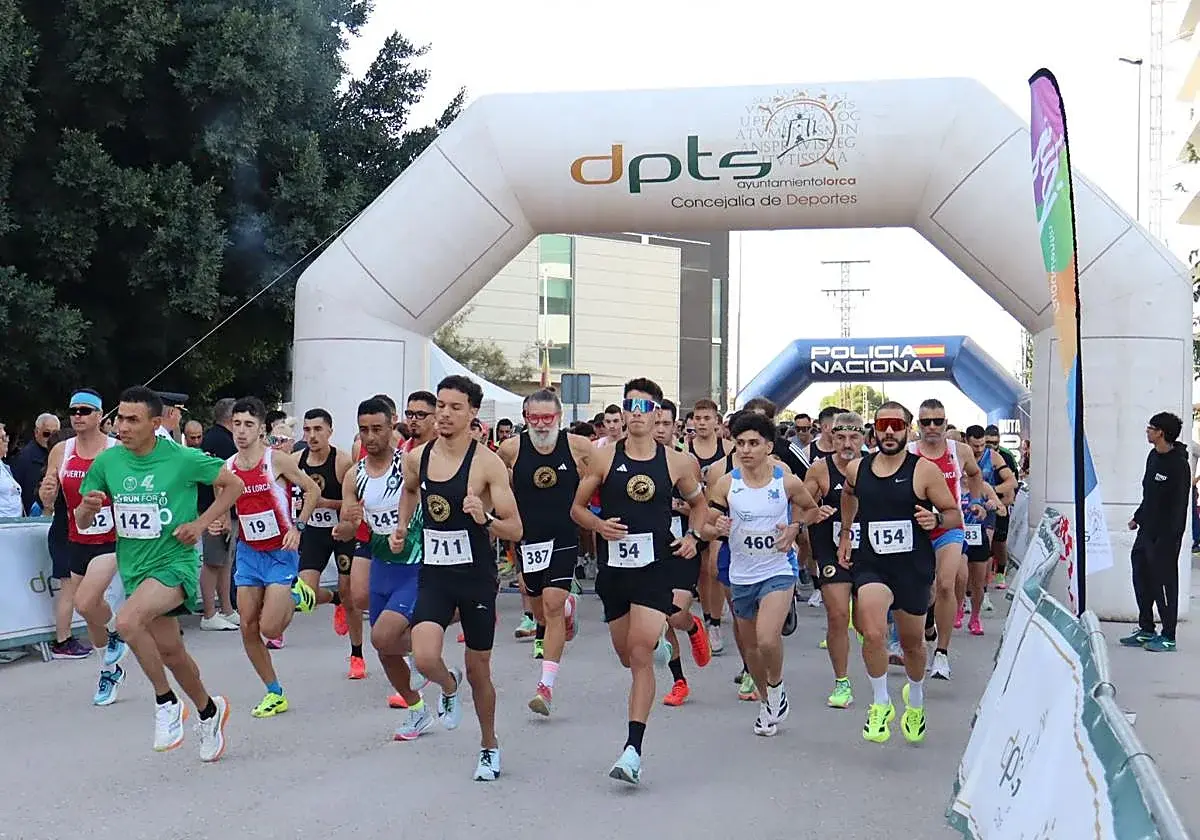 Más de 700 inscritos en la carrera solidaria de los Juegos del Guadalentín