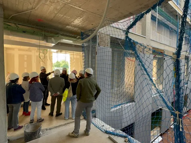 La futura residencia pública del sur de Sabadell supera el 60 % de ejecución