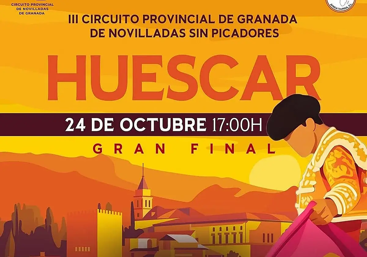 Huéscar acogerá el festejo de los finalistas del circuito de novilladas
