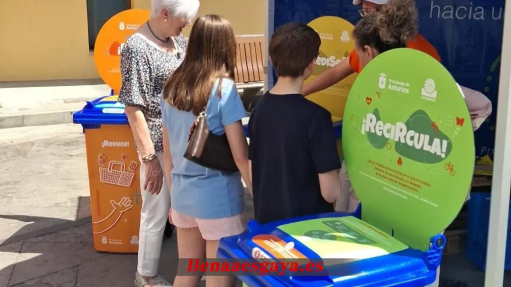 La Pola recibirá una carpa de Cogersa para aprender sobre reciclaje