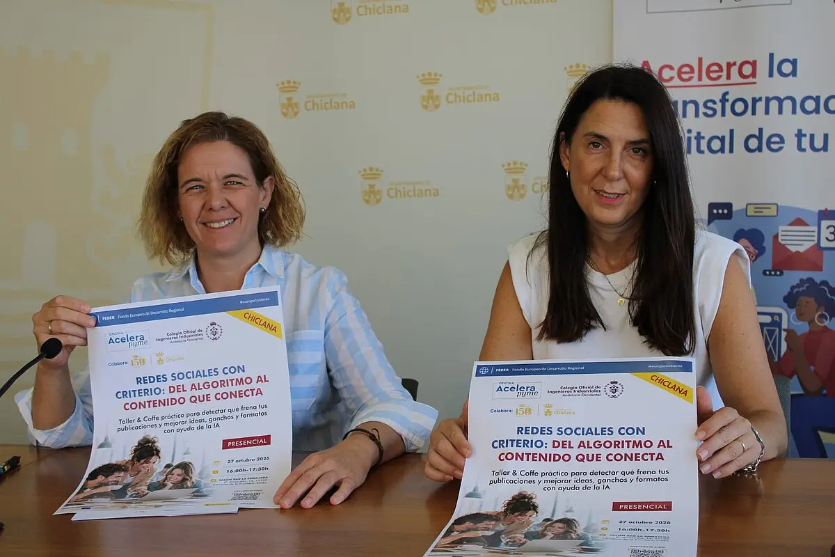 Un taller gratuito ayudará a empresas de Chiclana a mejorar sus publicaciones en redes