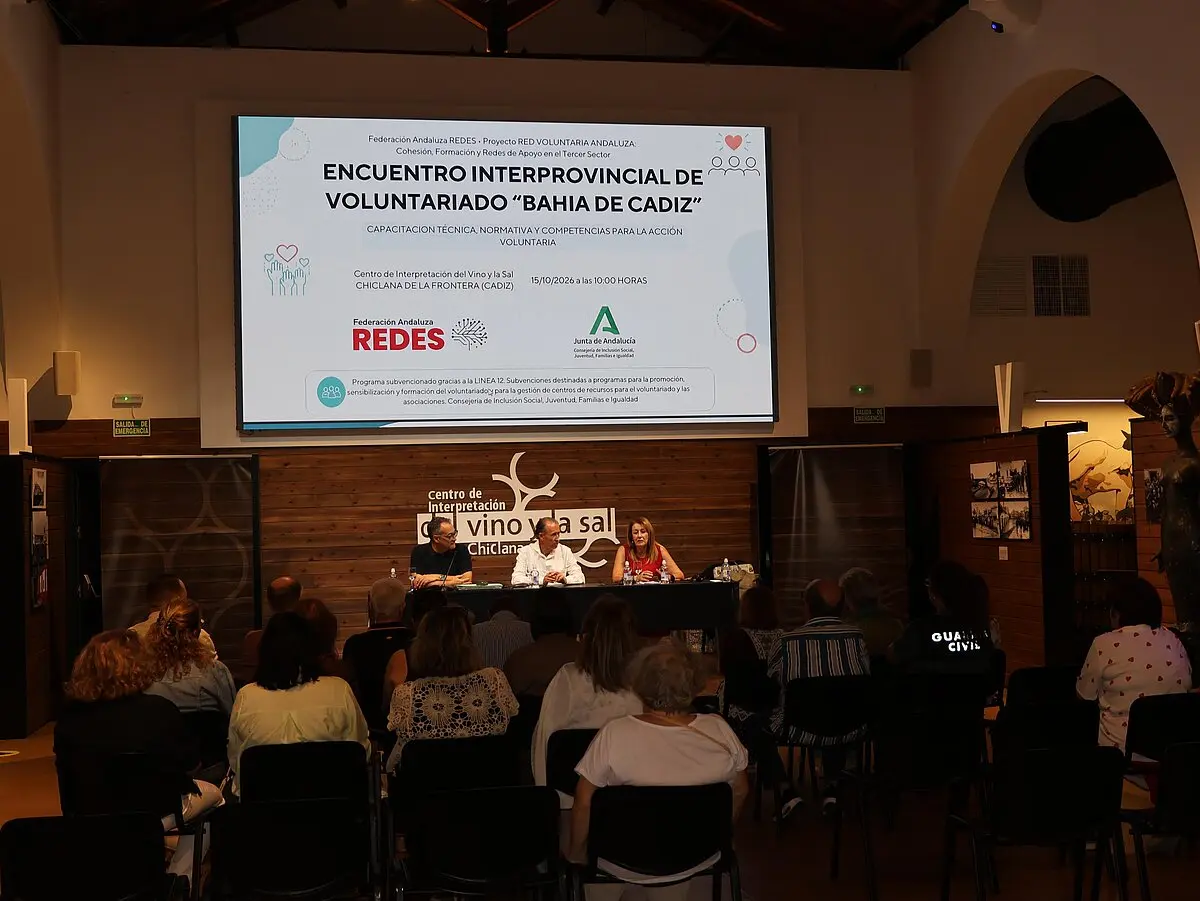 El voluntariado de la Bahía de Cádiz se reúne en el Centro del Vino y la Sal