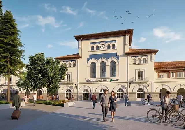 La estación ferroviaria de Vitoria prevé una ampliación de 300 millones