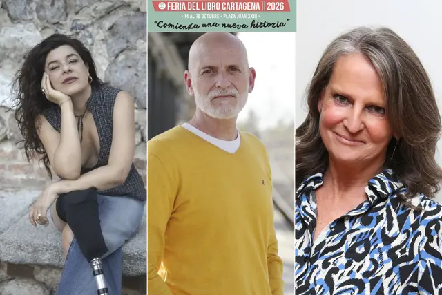 Cartagena reúne a tres escritores en la jornada del viernes de su Feria del Libro