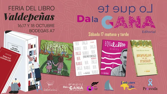 Lo que te da la gana presentará su catálogo en la feria del libro de Valdepeñas