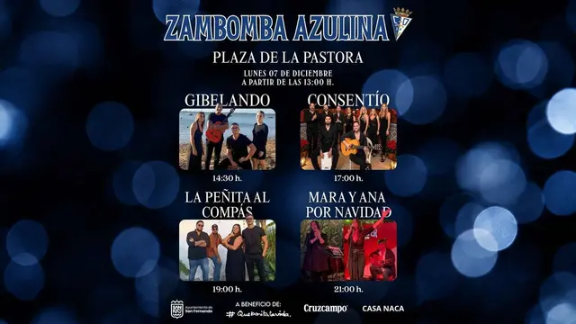 La Zambomba Azulina prepara su segunda edición solidaria en La Pastora