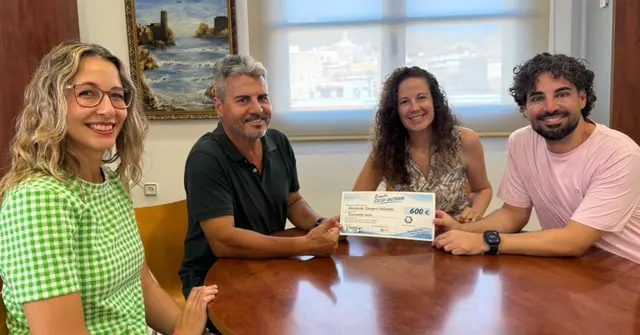 Adracycling entrega 600 euros a la Asociación Siempre Valientes