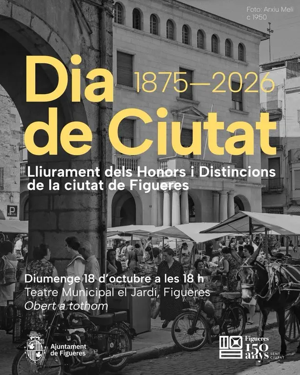 Figueres reconocerá a once personas y entidades con sus distinciones de ciudad
