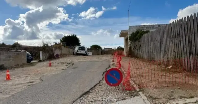 Las obras de Sa Teulera obligan a cerrar una calle al tráfico en Alaior