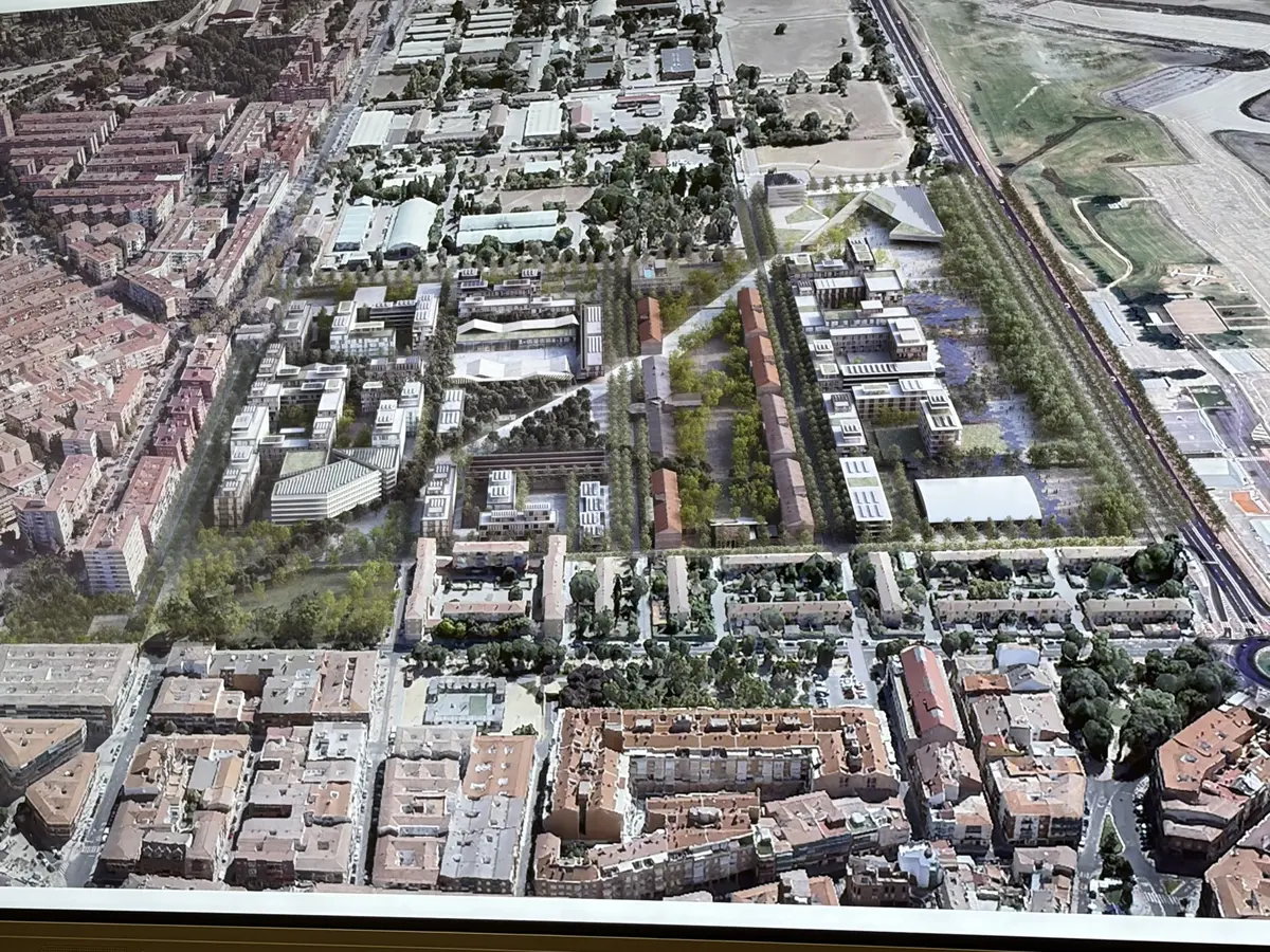 Getafe presenta el proyecto para desarrollar el barrio de La Aviación