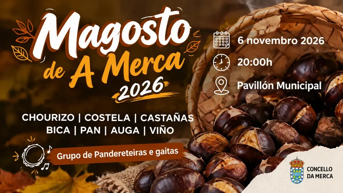 El magosto popular de A Merca ya tiene fecha y lugar