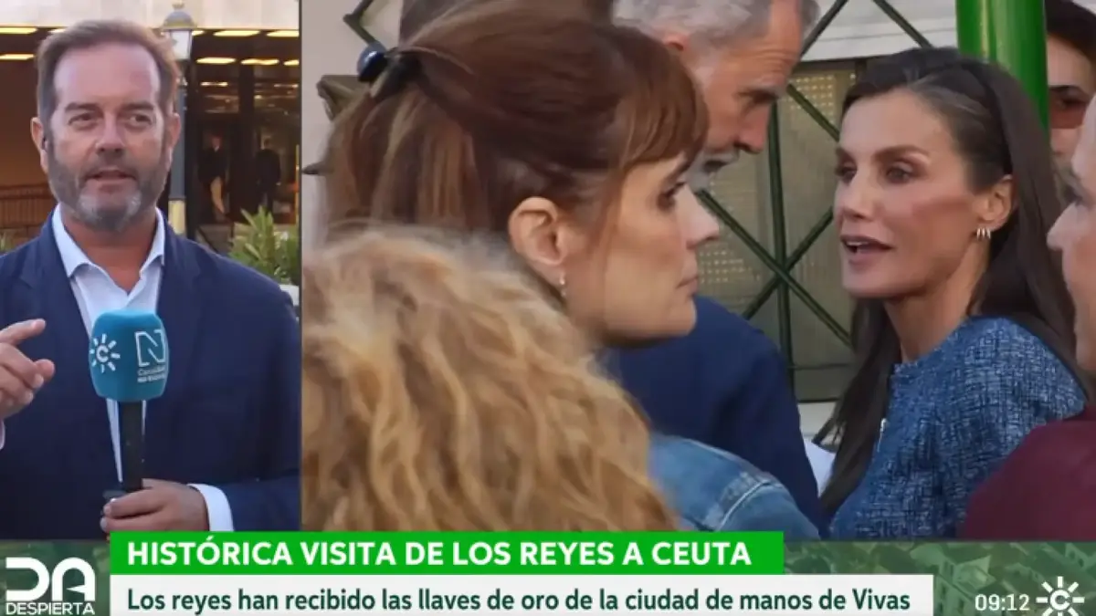Un antiguo compañero de CNN+ relata el saludo de Letizia en Ceuta