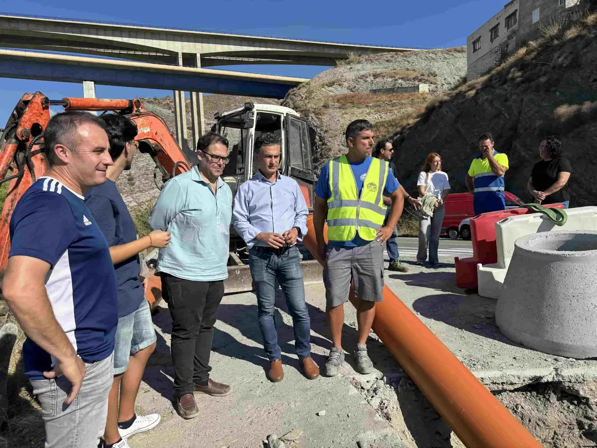 Las obras de saneamiento de Los Canalizos entran en su fase final