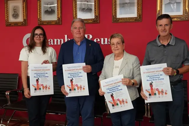 El sexto concierto solidario de Reus apoyará a la asociación de Parkinson