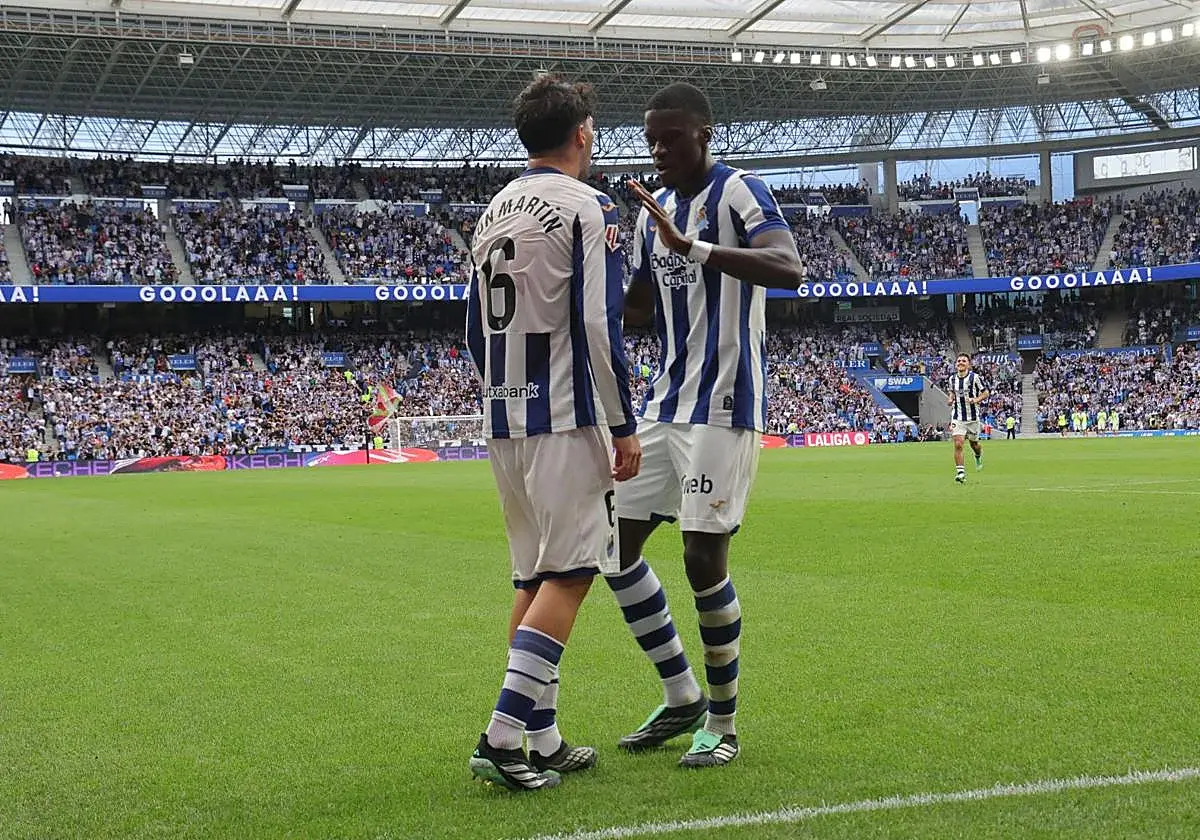 Jon Martín prolonga su racha goleadora de cabeza tras abrir el marcador ante el Dépor