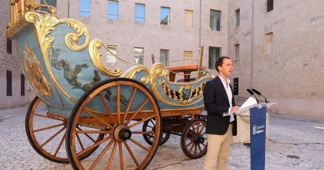 El histórico carro triunfal de Palma prepara un nuevo recorrido