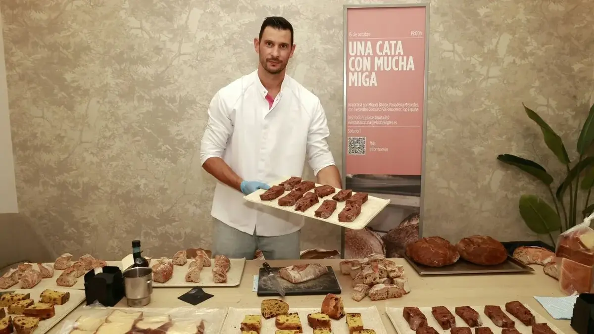 Miguel Beade comparte su experiencia panadera en una cata