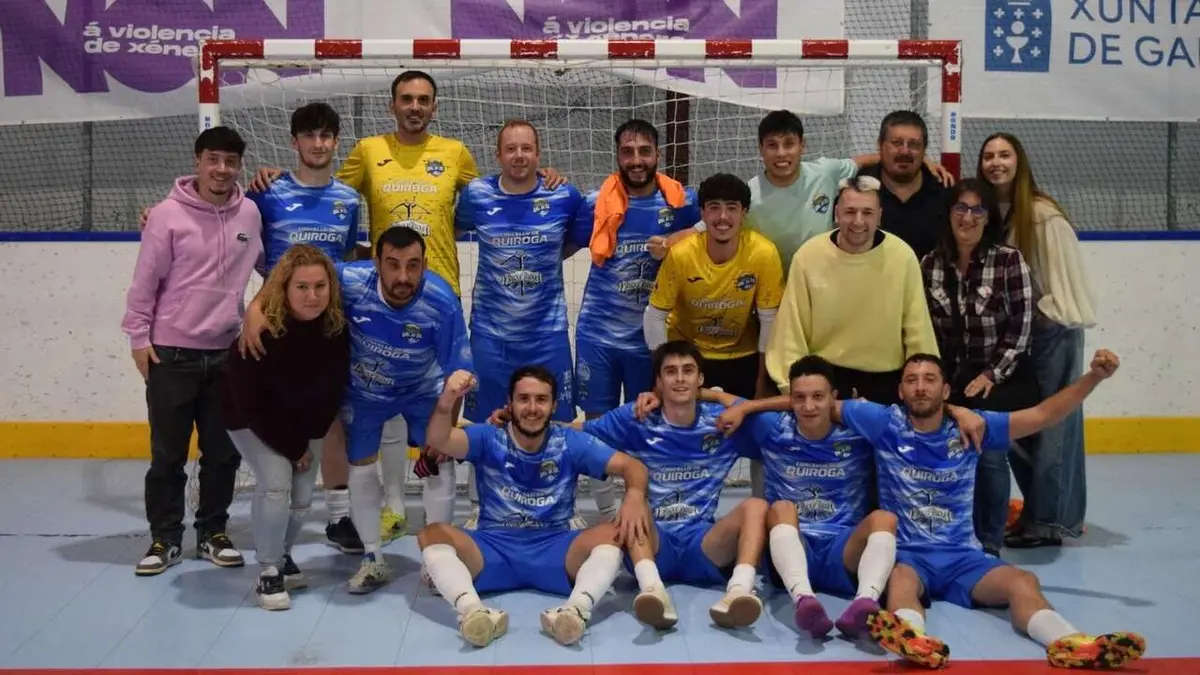 El Val do Sil reactiva el fútbol sala sénior en Quiroga con un inicio contundente