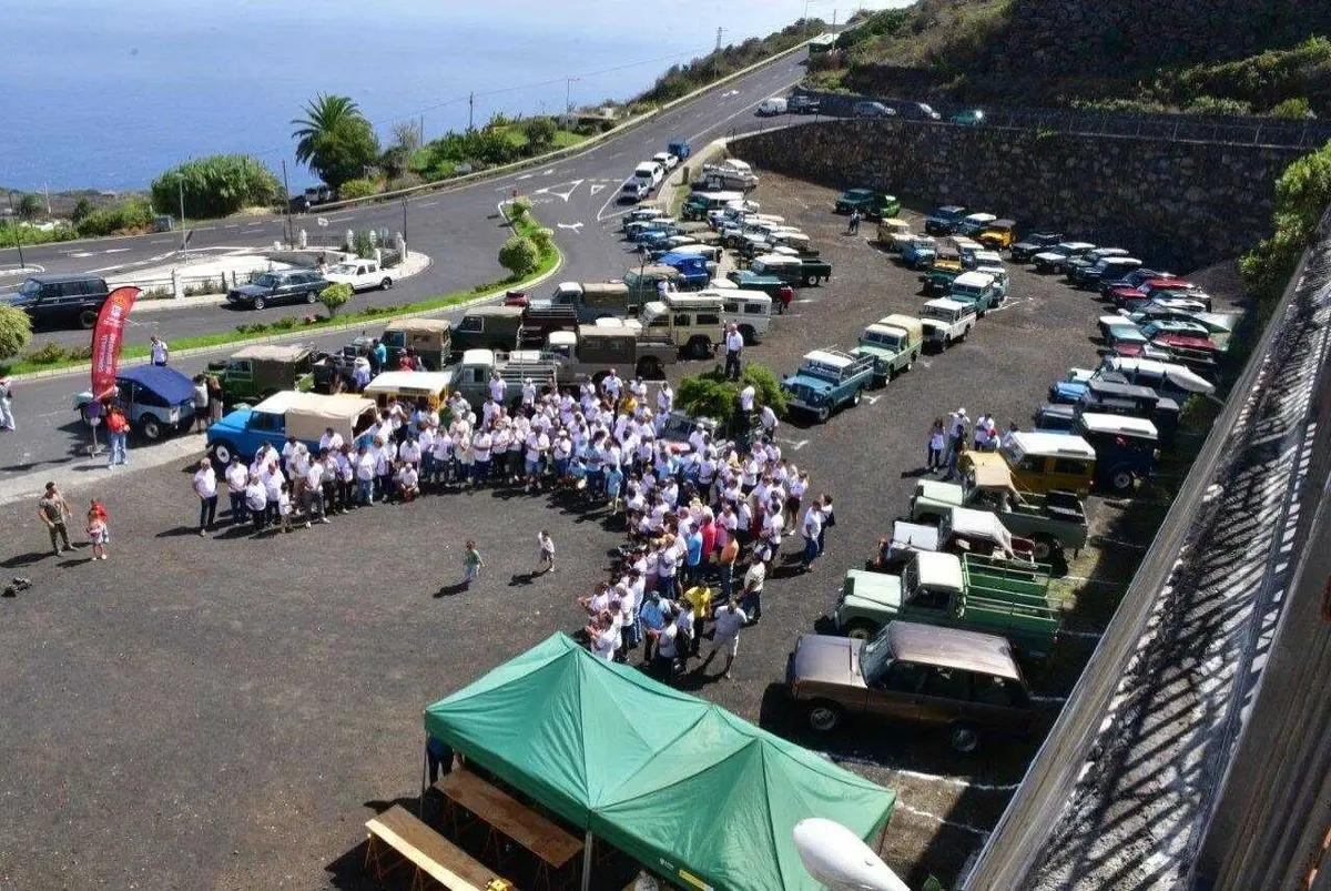 Villa de Mazo reúne a un centenar de vehículos en el encuentro Hierros de Mazo