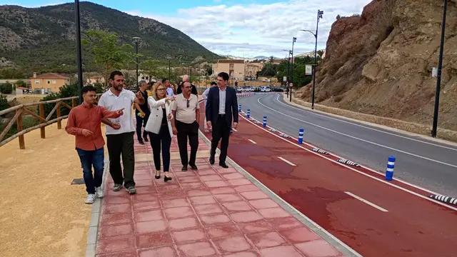 Finestrat incorpora un nuevo itinerario para bicicletas y peatones