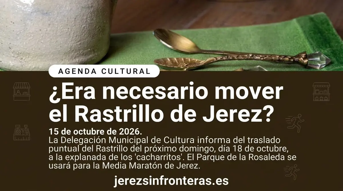 El traslado del Rastrillo de Jerez provoca críticas vecinales