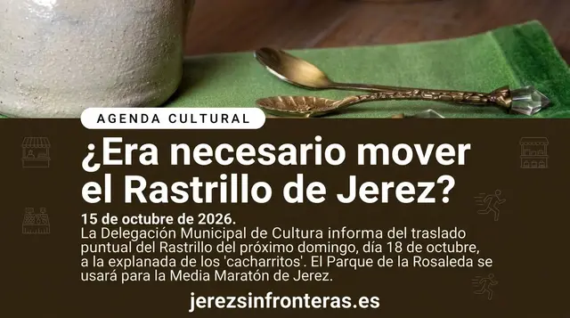 El traslado del Rastrillo de Jerez provoca críticas vecinales