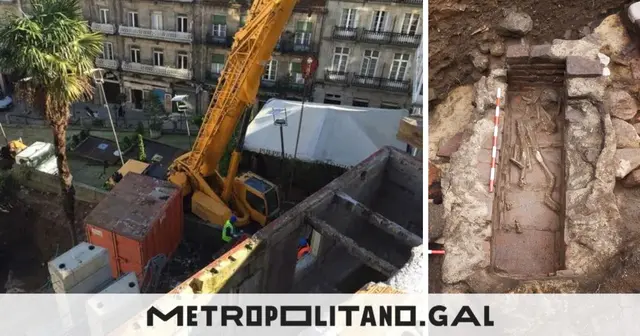 El subsuelo del Casco Vello conserva huellas de la Vigo de hace dos milenios