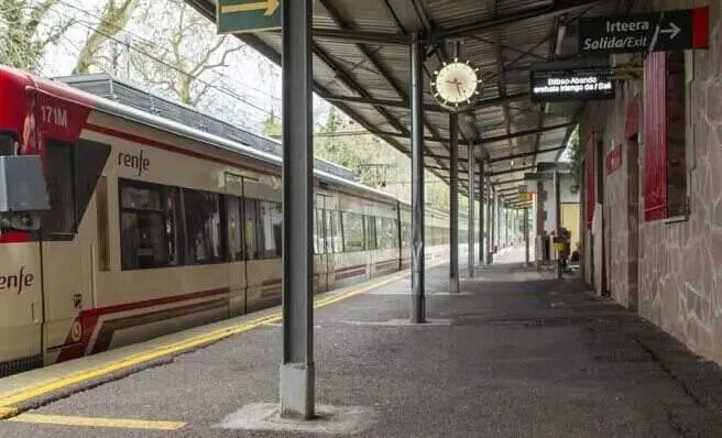 La estación de tren de Muskiz inicia obras de mejora