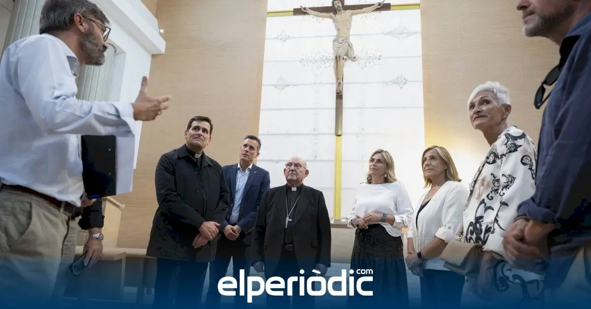 La iglesia de San Juan Pablo II de Benicàssim se acerca a su consagración