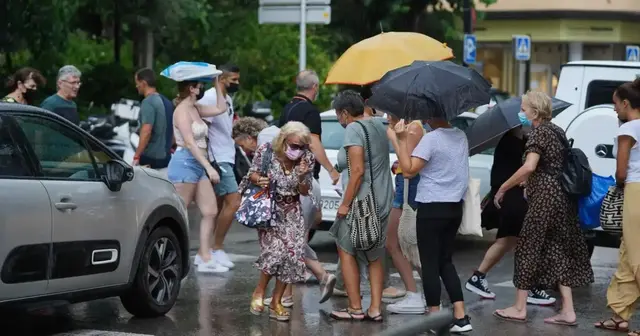 La previsión de lluvias intensas obliga a reorganizar la agenda de las Pitiusas