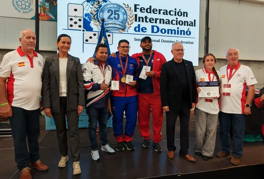 Marquina y México se llevan los principales títulos del Mundial de dominó en Salou