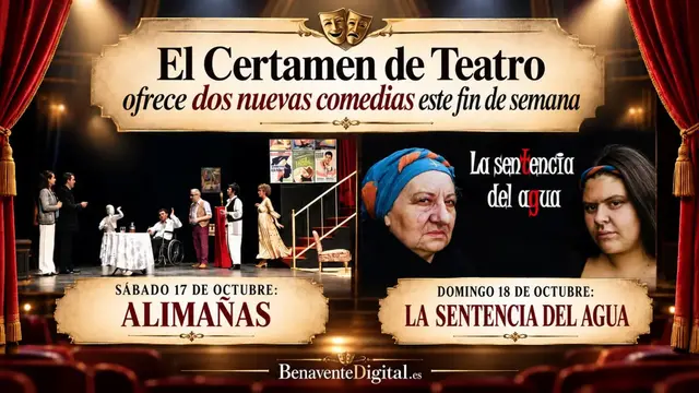 El certamen teatral de Benavente alcanza su ecuador con dos nuevas obras