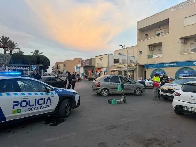 La Policía Local de Níjar retira de circulación 36 patinetes eléctricos